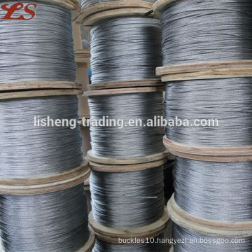 7x7 thin stainless steel wire rope